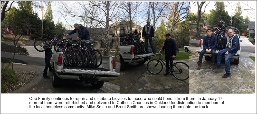 Bikes for Oakland Homeless